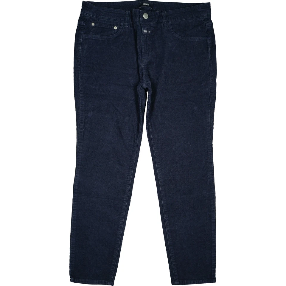 CLOSED W32 L28 Jeans Hose d. blau Damen Stretch Cord Slim Leg mid Comfort 42 XL - Bild 1 von 4