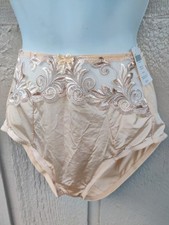 SOMA Sensuous Vintage Lace High Leg Panty Light Nude NWT, Size S