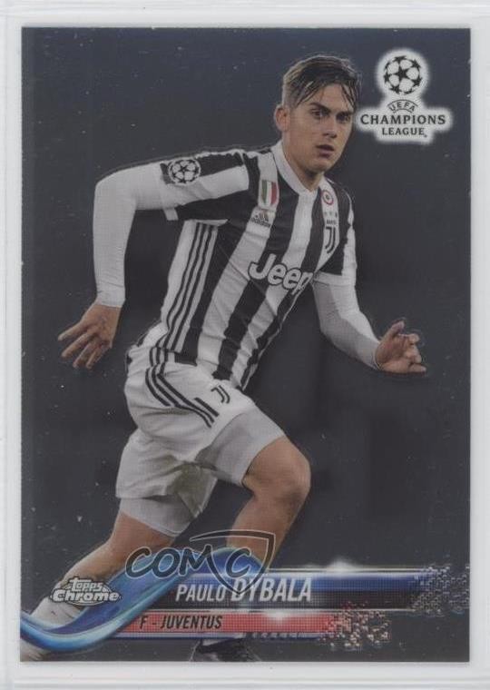 2017-18 Topps Chrome UCL Paulo Dybala #88 13kb