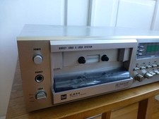 DUAL C-844 KASSETTENDECK TAPE SILBER DOLBY B,...