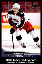 2022-23 Upper Deck Eric Robinson #307 Columbus Blue Jackets NHL Hockey