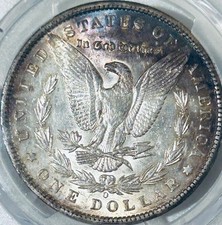 1897 O Morgan Silver Dollar PCGS AU55 Tough Date Morgan/Nicely Toned