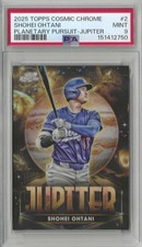 2025 TOPPS COSMIC CHROME PLANETARY PURSUIT JUPITER SHOHEI OHTANI DODGERS PSA 9