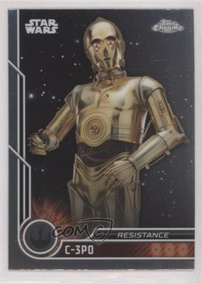 2023 Topps Chrome Star Wars Anthony Daniels as C-3PO #66 06or