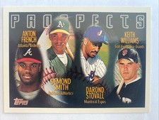 1996 Topps - Prospects Ben Grieve, Roger Cedeno, Derrick Gibson #436 (RC)