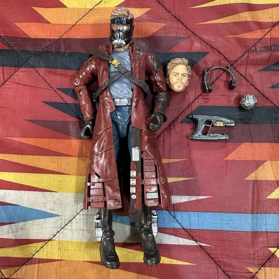 "Figura Hasbro 2014 Marvel Legends Groot Series Guardians Star-Lord 6,5""" Foto 2 de 4