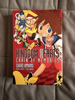 Kingdom Hearts Chain of Memories Manga English Shiro Amano Disney Yen Press