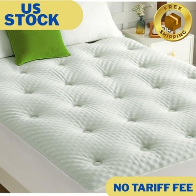 Reversible King Mattress Topper Egg Crate Memory Foam Mattress Topper