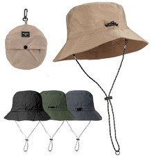 NEW Wide Brim Sun Hat UV Protection Bucket Hat For Hiking Camping Fishing Safari