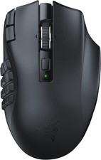 Razer Naga V2 HyperSpeed - Ergonomic Wireless MMO Gaming Mouse
