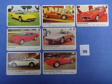 Lamborghini, Maserati, Bertone, Alfa Romeo, Einzelkarte, Sammelk,  Auto Quartett