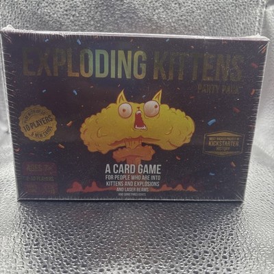 EXPLODING KITTENS (Party Pack) 2-10 Players Card Game NEW