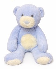 Aurora Baby Blue Teddy Bear 16 Plush Stuffed Animal Soft Cuddly Toy Gift