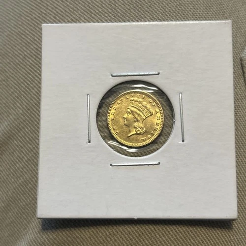 1889-P Gold Dollar — photo from the most recent tracked eBay sale