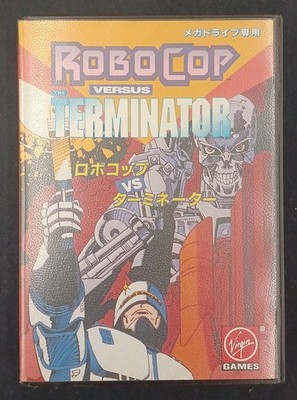 Virgin Games RoboCop VS Terminator MD Soft