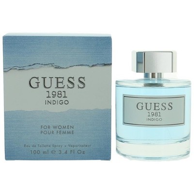 GUESS 1981 Indigo EDT spray For Women 3.4 oz /100 ml