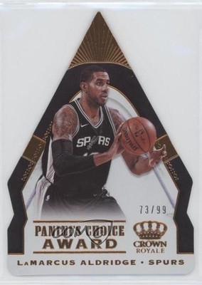 2018 Panini Crown Royale Panini's Choice Award 73/99 LaMarcus Aldridge #27 07d9