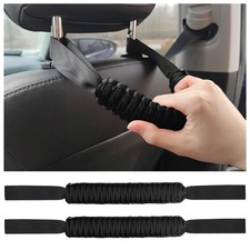 IHOTDER 2PCS Headrest Grab Handle for Cars,Removable Durable Rear Seat Grab Hand