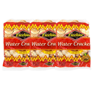 Jamaican Excelsior Water Crackers 143g - Pack of 3