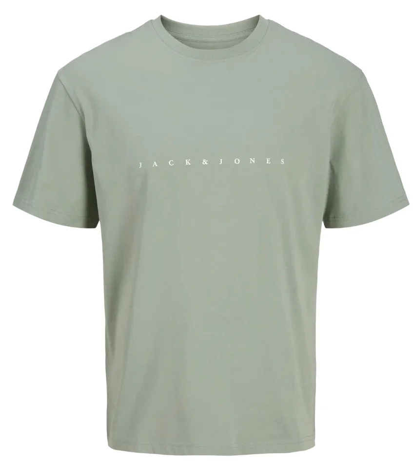 Jack&Jones JJESTAR JJ TEE SS NOOS, Camiseta Hombre - Verde