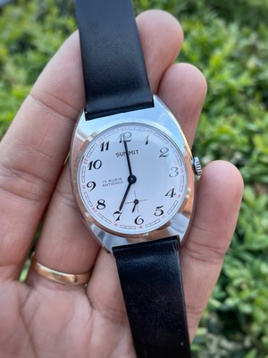 Vintage Summit 17 Rubis Herrenuhr 70er Jahre Breguet Ziffern Swiss Made selten