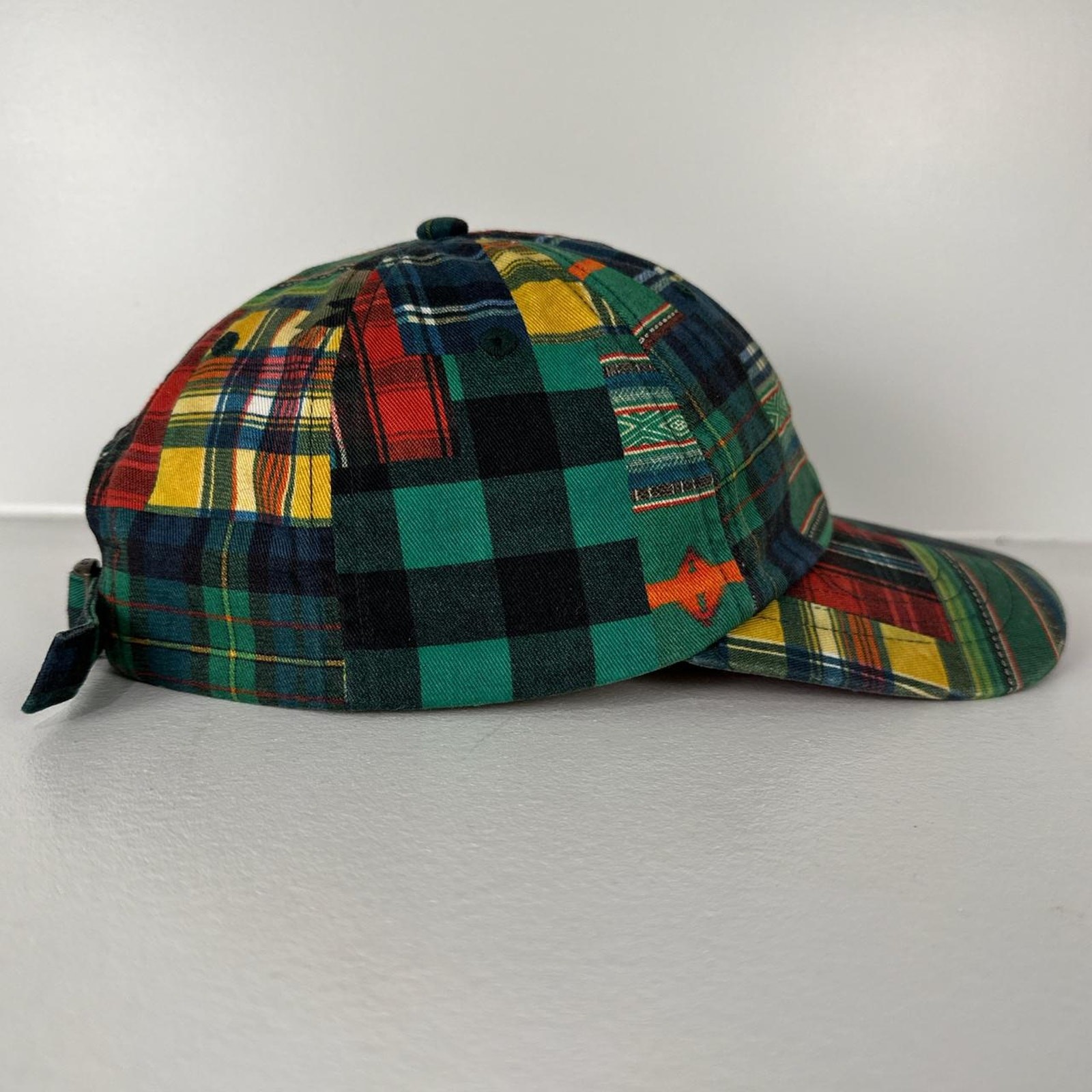 Ralph Lauren Cotton Patchwork Baseball Cap Multic… - image 4