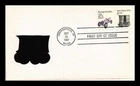 DR JIM STAMPS US COVER MILK WAGON TRANSPORTATION SERIES FDC COMBO CUT OUT CACHET