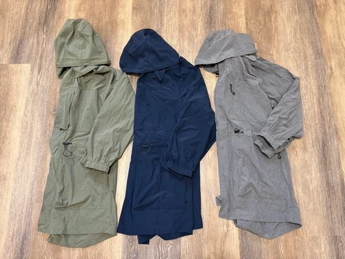 Men’s Packable Parka Jacket, Size Medium, Lot Of 3, New, Outerwear, Hooded, Zip - product listing photo