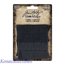 Idea-Ology Tim Holtz Halloween Fringe TH94262 2 Strands 1.5 Yards each