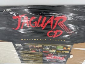 UNFOLDED Brand New Atari Jaguar & CD Console Box Only Shipped Quickly & Securely
