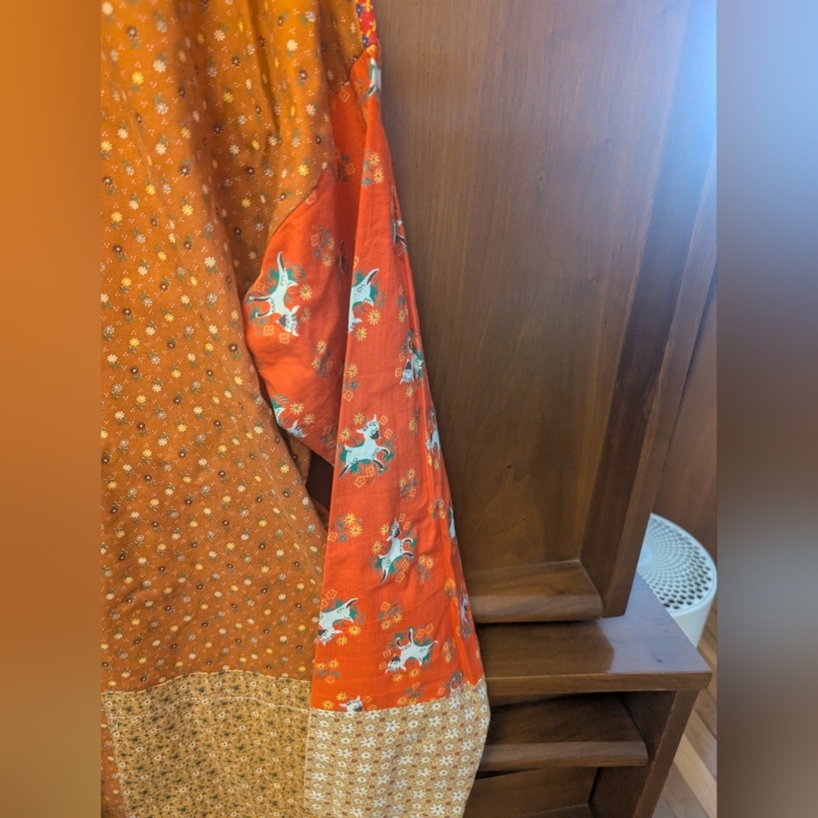 Handmade Cotton Patchwork Jacket - image 4