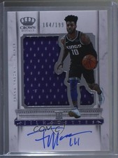 2017 Panini Crown Royale Rookie Silhouettes /199 Frank Mason III #202 Auto 1u0