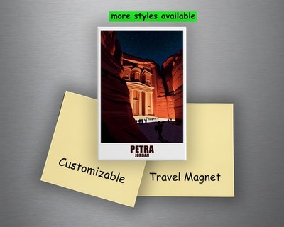 Petra Kühlschrankmagnet Jordanien City Magnet Souvenir Geschenkidee Andenken