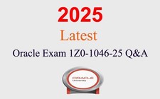 Oracle Fusion Cloud 1Z0-1046-25 Q A GUARANTEED 1 month update 