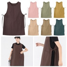 Anti-dirty Kitchen Aprons Japanese Style Kitchen Apron  Unisex