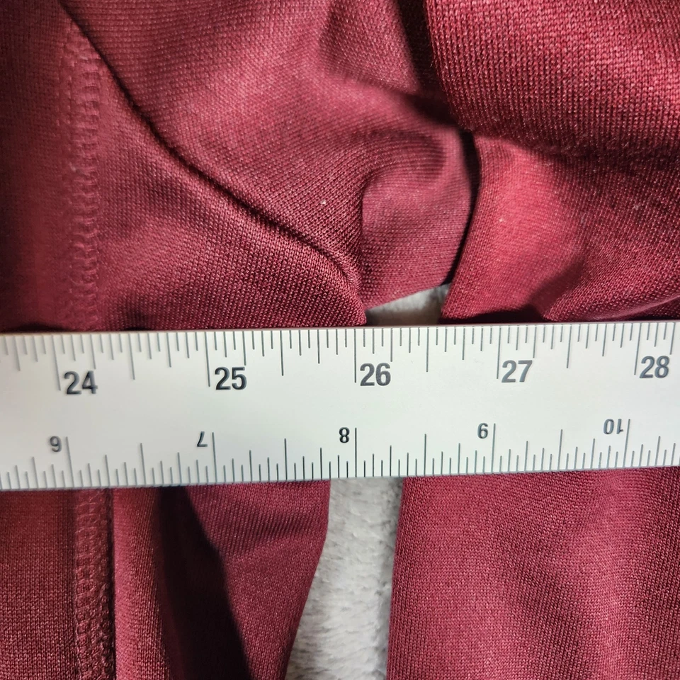 Adidas Golf Quarter Zip Masculino 2XL Climalite Vermelho Branco Manga Longa 2014 Aggie A&M - Imagem 2 de 4