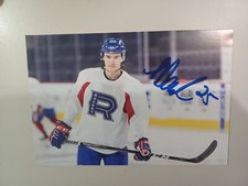 Laurent Dauphin Laval Rocket 4x6 Photo Signed Autograph Habs Signature Canadiens
