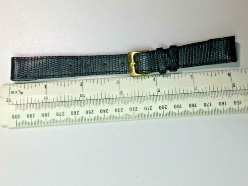 Vintage Genuine Leather Open Ended Wristwatch Strap New Old Stock for Fixed Lugs - Picture 14 of 58