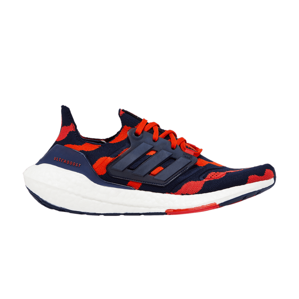 Size 8 - adidas Marimekko x UltraBoost 22 Lush Red Navy W