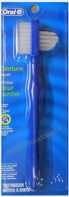 ORAL B Denture Brush 81001  Packaging May Vary
