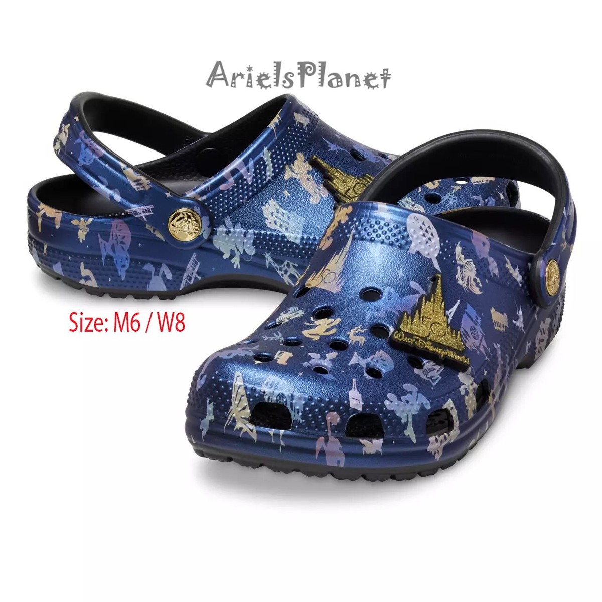 Walt Disney 50th Anniversary Grand Finale Clogs for Adults 