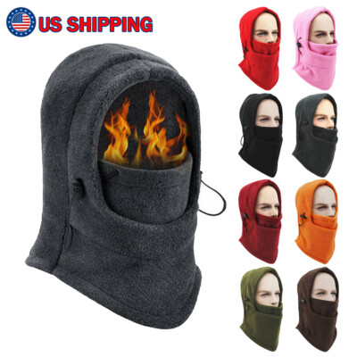 Balaclava Ski Masks - Winter Face Mask Warm Fleece Hood Snow 
