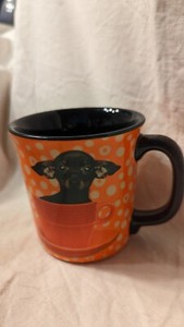 Keith Kimberling Puppy In A Cup Coffee Mug