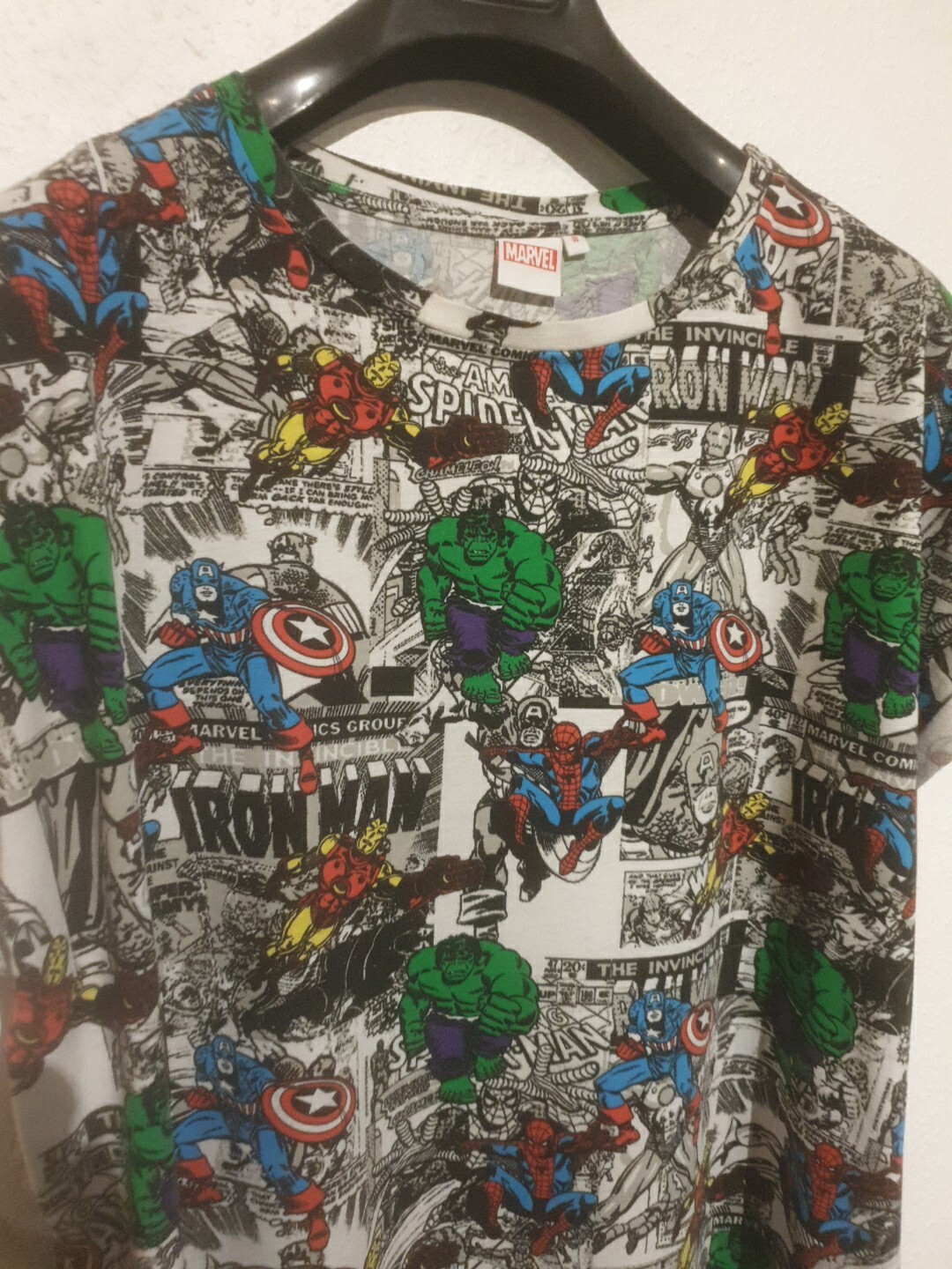 Marvel Multicoloured Multi-character Print Oversi… - image 4
