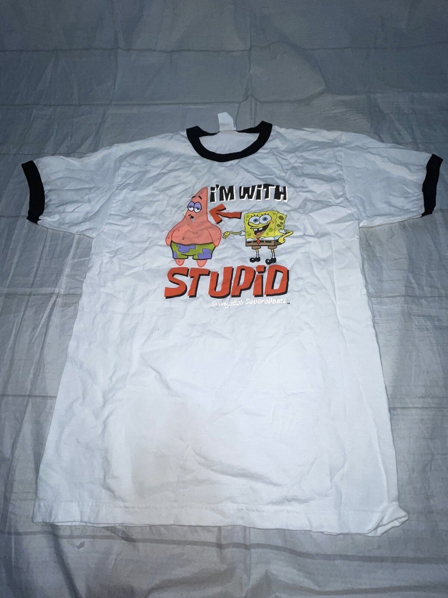 Vintage Spongebob T Shirt Patrick “I