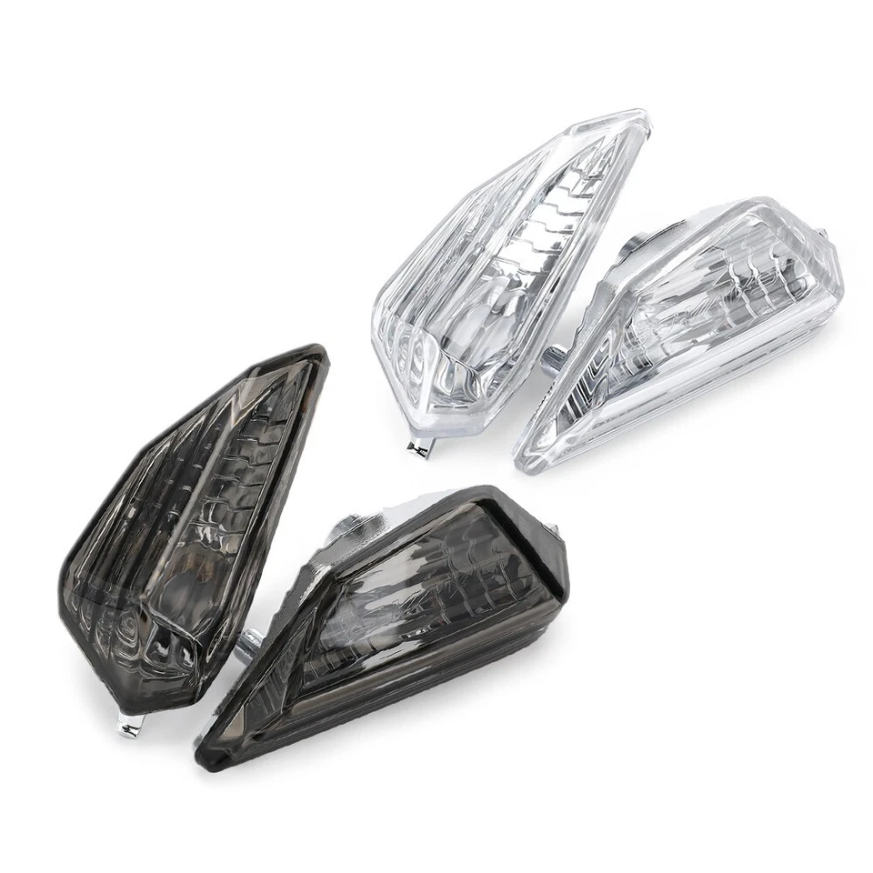 Lente de luz de señal de giro trasera para Kawasaki Ninja 250 500 400 650 1000 ZX-6R ZX-25R Foto 3 de 4