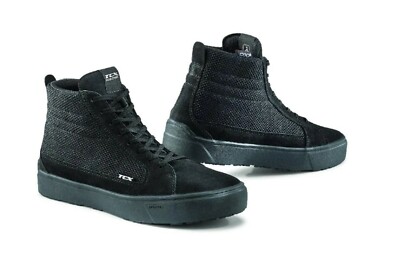 TCX Street 3 Air Casual Motorcycle Shoes Urban Riding Boots Black
