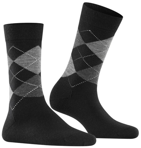Burlington Womens Marylebone Socks - Black - Picture 2 of 5
