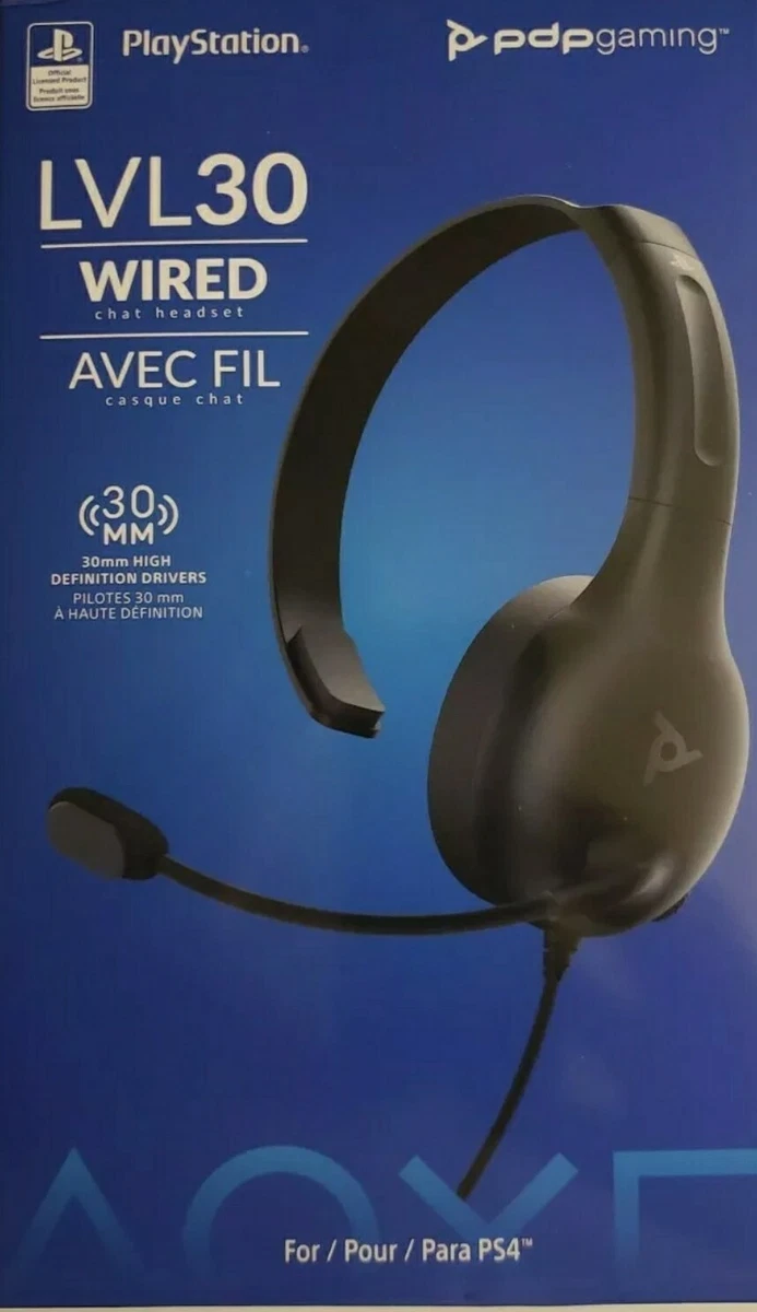  PDP LVL30 Wired Headset with Single-Sided One Ear