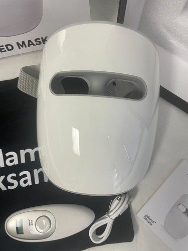 Adam Oksana LED Face Mask Dermatological Skin Facial Therapy Anti Acne w/Remote - Picture 4 of 14